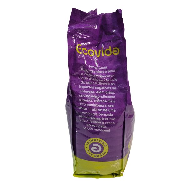 Ecovida Areia Biodegradável Gato de 3kg Sustentavel  Natural - Imagem 4