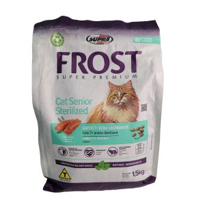 Ração Frost Super Premium Gatos Idade Superior 7 Anos