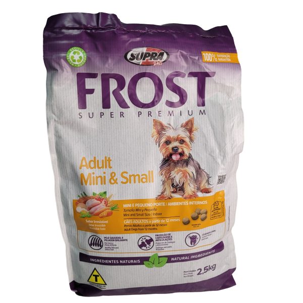 Ração Frost Super Premium Cães Adultos Porte Mini e Pequeno
