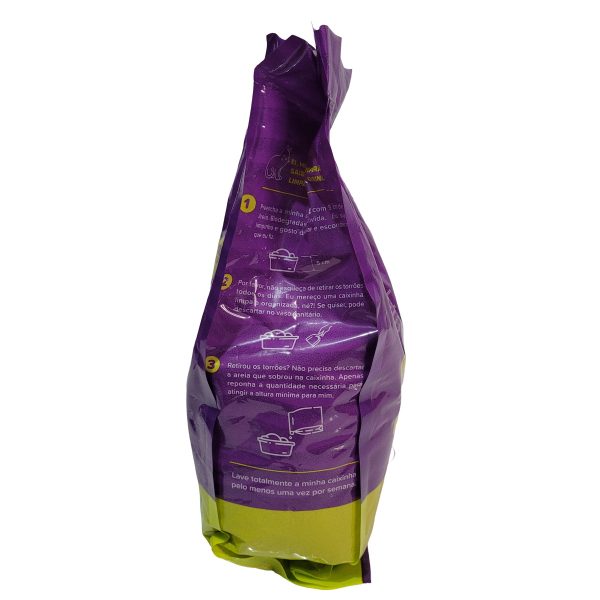 Ecovida Areia Biodegradável Gato de 3kg Sustentavel  Natural - Imagem 2