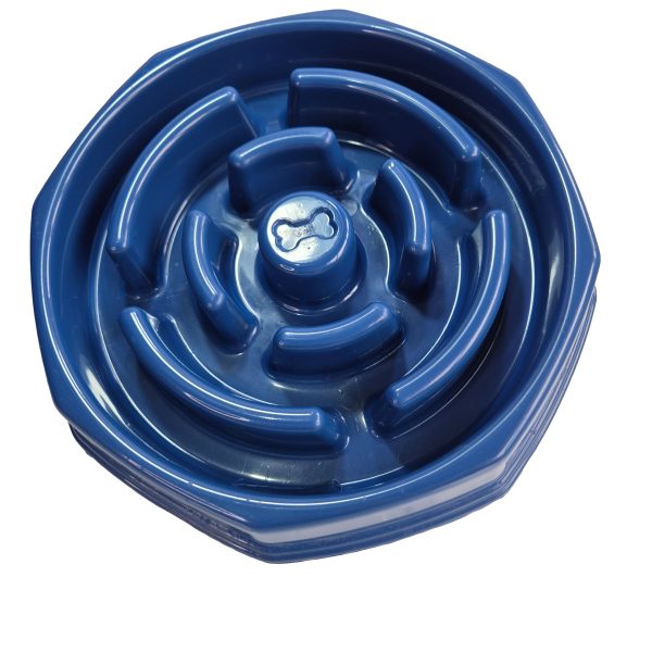 COMEDOURO EDUCATIVO PARA CACHORRO BRINQPET AZUL