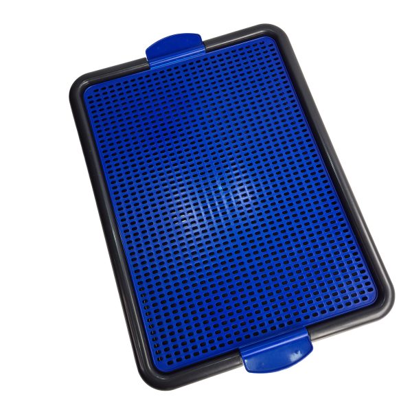 SANITARIO CANINO CÃES CACHORRO AZUL 57x43 BRINQPET - Imagem 2