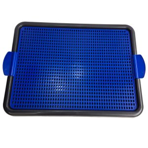 SANITARIO CANINO CÃES CACHORRO AZUL 57x43 BRINQPET