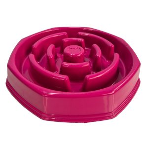 COMEDOURO EDUCATIVO PARA CACHORRO BRINQPET ROSA