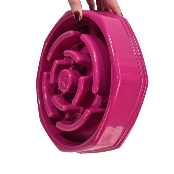 COMEDOURO EDUCATIVO PARA CACHORRO BRINQPET ROSA - Imagem 3