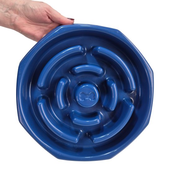 COMEDOURO EDUCATIVO PARA CACHORRO BRINQPET AZUL - Imagem 2