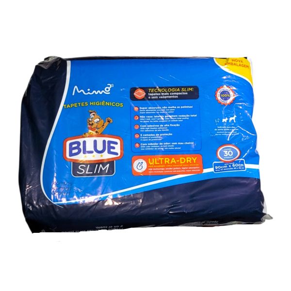 Tapete Higiênico Blue Slim 30 Unidades 90x60cm Ultra-Dry - Imagem 4