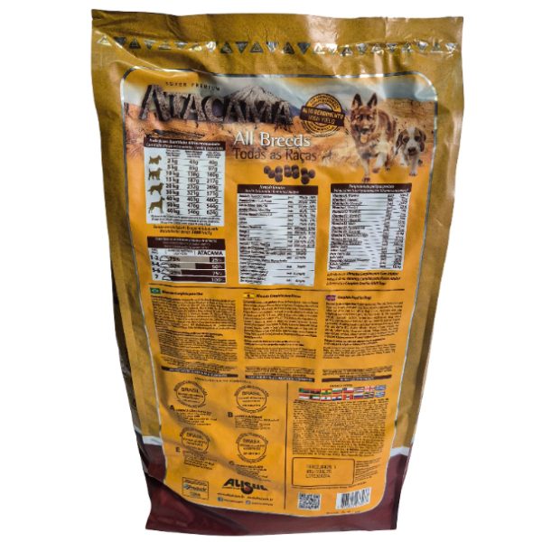 Ração Para Cães Adultos E Filhotes 5kg Atacama Super Premium - Imagem 4
