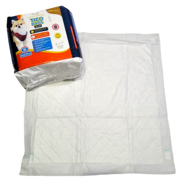 Tapete Higiênico Tico Pads Slim 30 Unidades 60x55cm