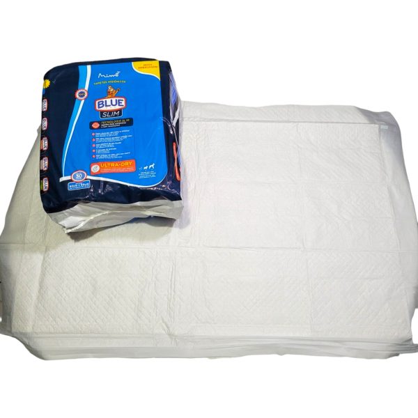 Tapete Higiênico Blue Slim 30 Unidades 90x60cm Ultra-Dry - Imagem 3