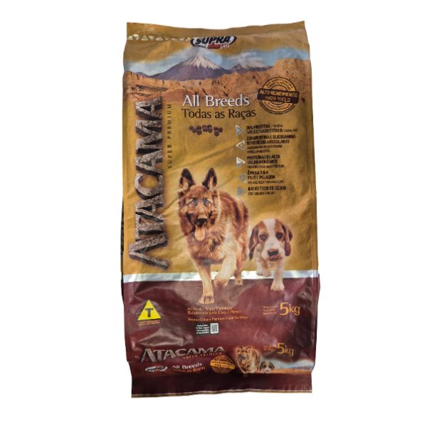 Ração Para Cães Adultos E Filhotes 5kg Atacama Super Premium - Imagem 3