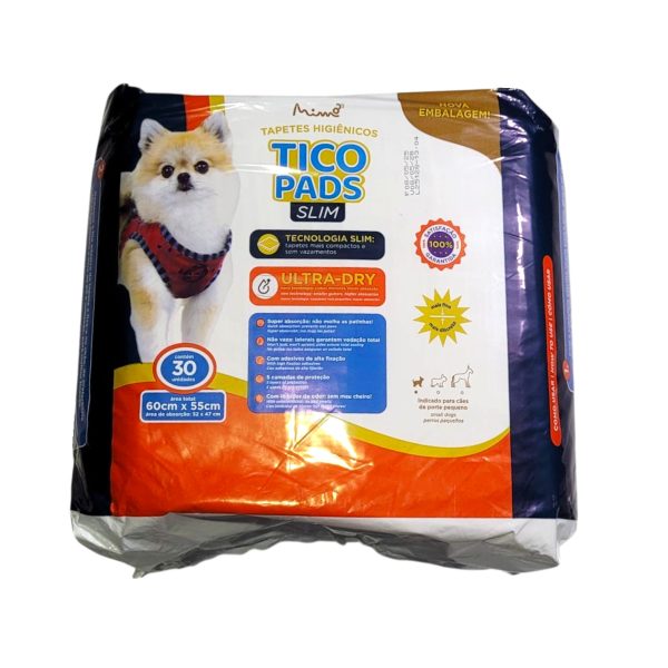 Tapete Higiênico Tico Pads Slim 30 Unidades 60x55cm - Imagem 4