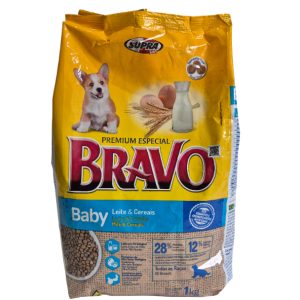 Ração Para Cães Filhotes 1kg Baby Premium Bravo